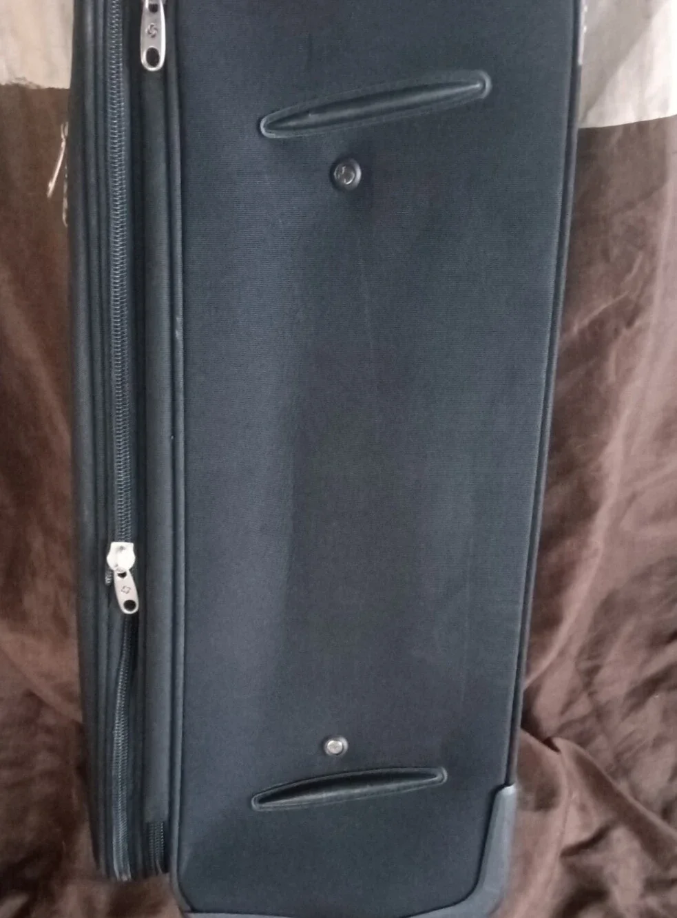 Samsonite Black Rolling Suitcase - Men's Travel Bag